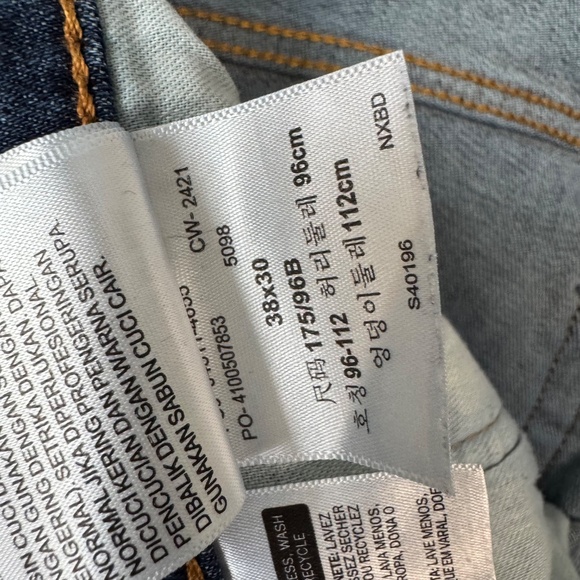 Levis 511 SLIM FIT MEN'S JEANS - Picture 6 of 10